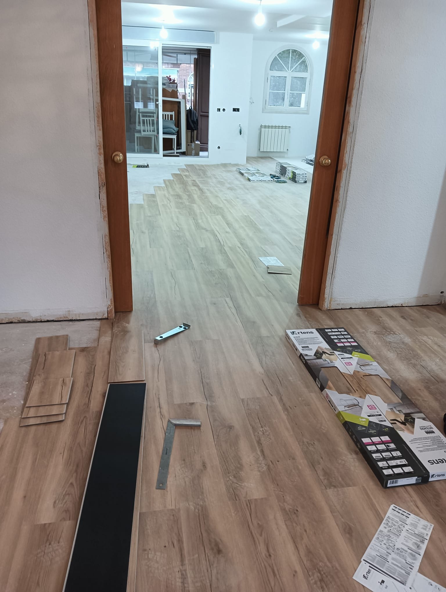 Muebles de cocina instalados